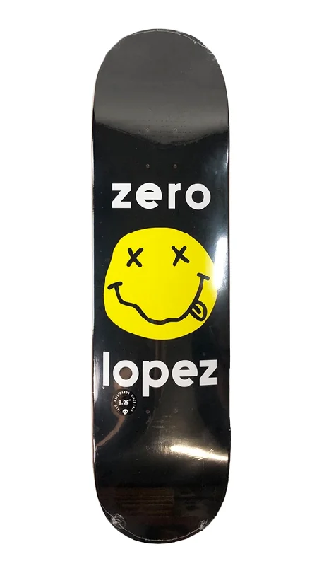 Custom Skateboard Deck-Zero Smiley Lopez Deck 8.25in