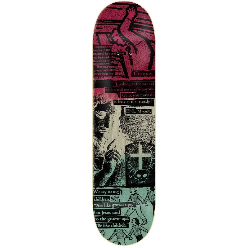 Durable Skateboard Deck-Zero Versus Thomas Skateboard Deck - 8.25"