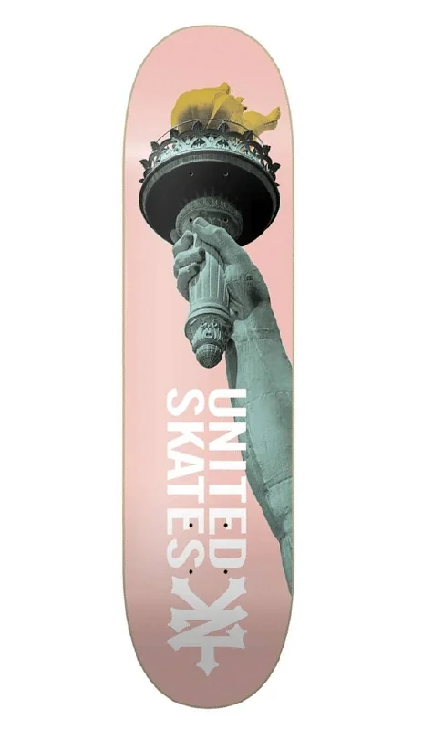 Skateboard Deck with Anti-Slip Surface-Zoo York United Skates Deck 7.75in